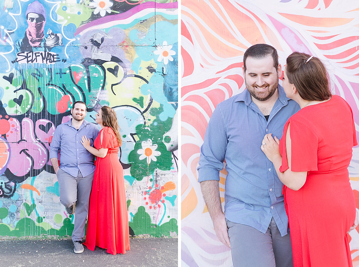 NJ wedding photographer, new jersey wedding photographer, spring engagement session, nj engagement photographer, new jersey engagement photographer, beach engagement session, asbury park convention center, asbury park boardwalk, engagement photo shoot, engaged, where to take engagement photos, asbury park engagement session