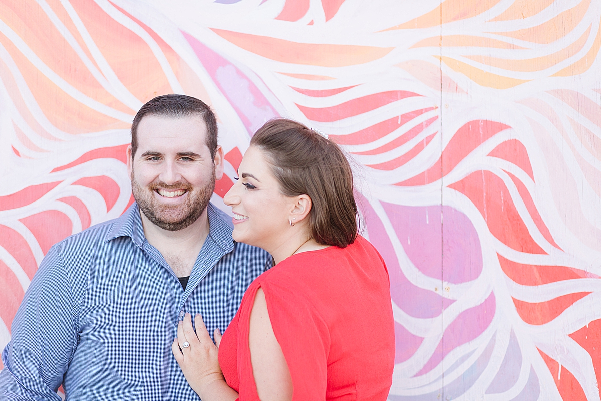 NJ wedding photographer, new jersey wedding photographer, spring engagement session, nj engagement photographer, new jersey engagement photographer, beach engagement session, asbury park convention center, asbury park boardwalk, engagement photo shoot, engaged, where to take engagement photos, asbury park engagement session