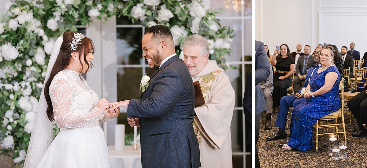 NJ wedding photographer, new jersey wedding photographer, Central New Jersey, South Jersey, Pennsylvania Wedding photographer, PA wedding photographer, Philadelphia wedding photographer, The Rockleigh, indoor ceremony
