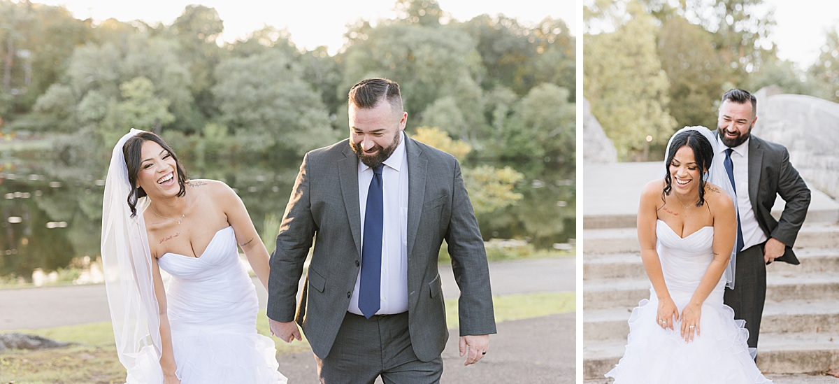 Verona Park, New Jersey, Bride and Groom Session, Wedding Day Photos, Anniversary Session, Summer Photo Session, Day After Session, Feels like a candid photo that shows are love and personality