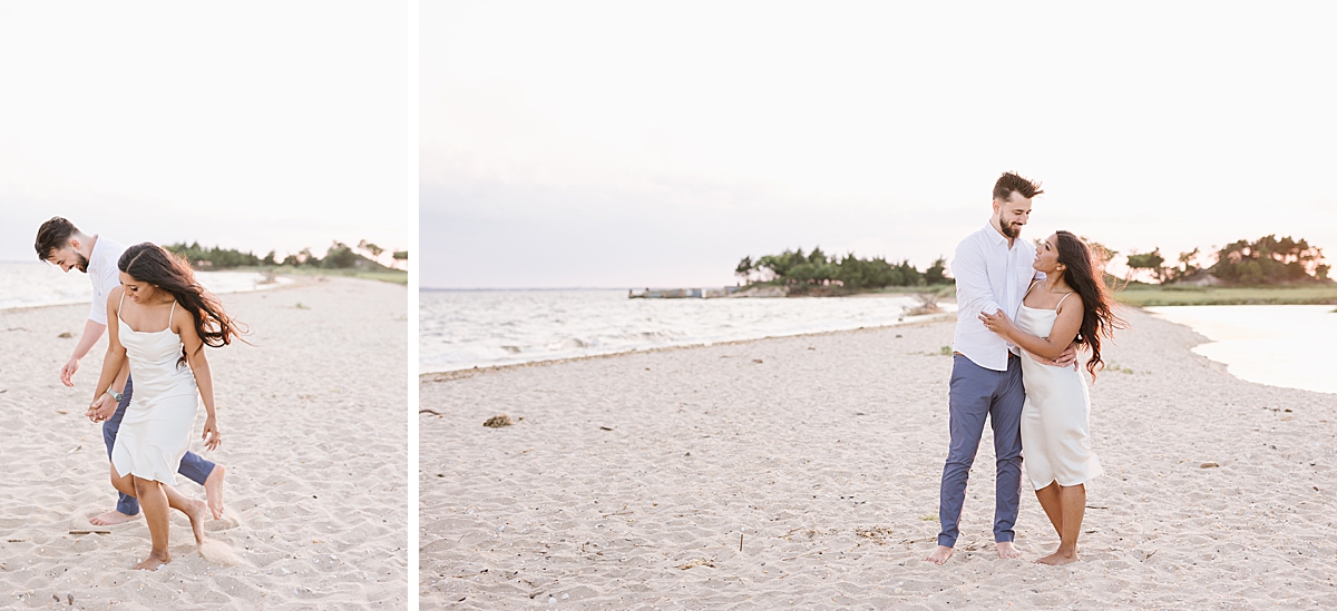new jersey wedding photographer, spring engagement session, summer engagement session, new jersey engagement photographer, beach engagement session, engagement photo shoot, engaged, where to take engagement photos, Sandy Hook Beach engagement session, Atlantic Highlands